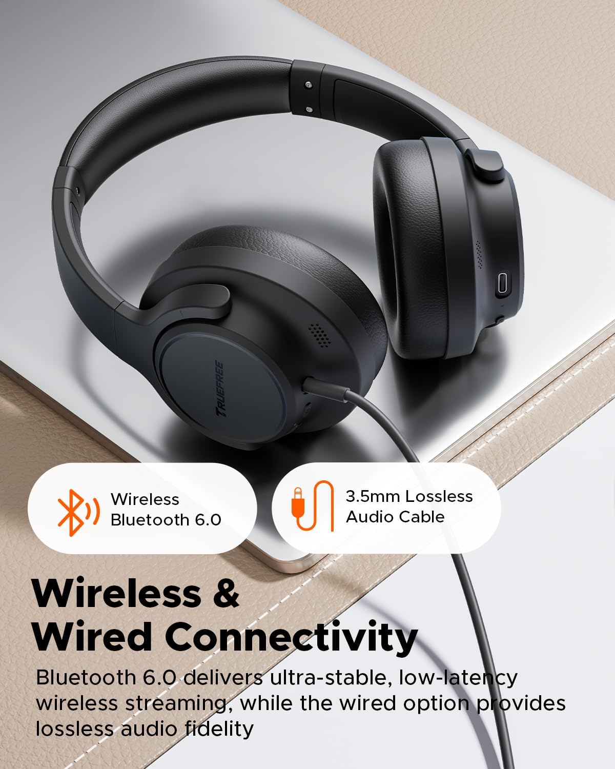 Thumbnail 6 de Truefree HF10 ANC Wireless Headphones 125h