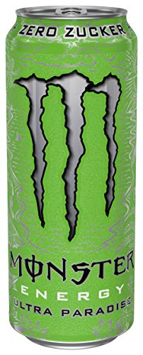Detalle 2 de Monster Energy Ultra Paradise – koffeinhaltiger Energy Drink mit Apfel, Kiwi und Gurke (12 x 500 ml)