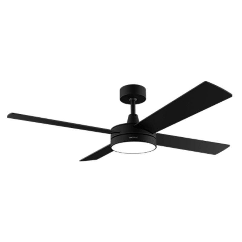 Detalle 2 de Cecotec EnergySilence Aero 5200 Black Line: Ventilador de techo con luz LED y mando a distancia (60W)