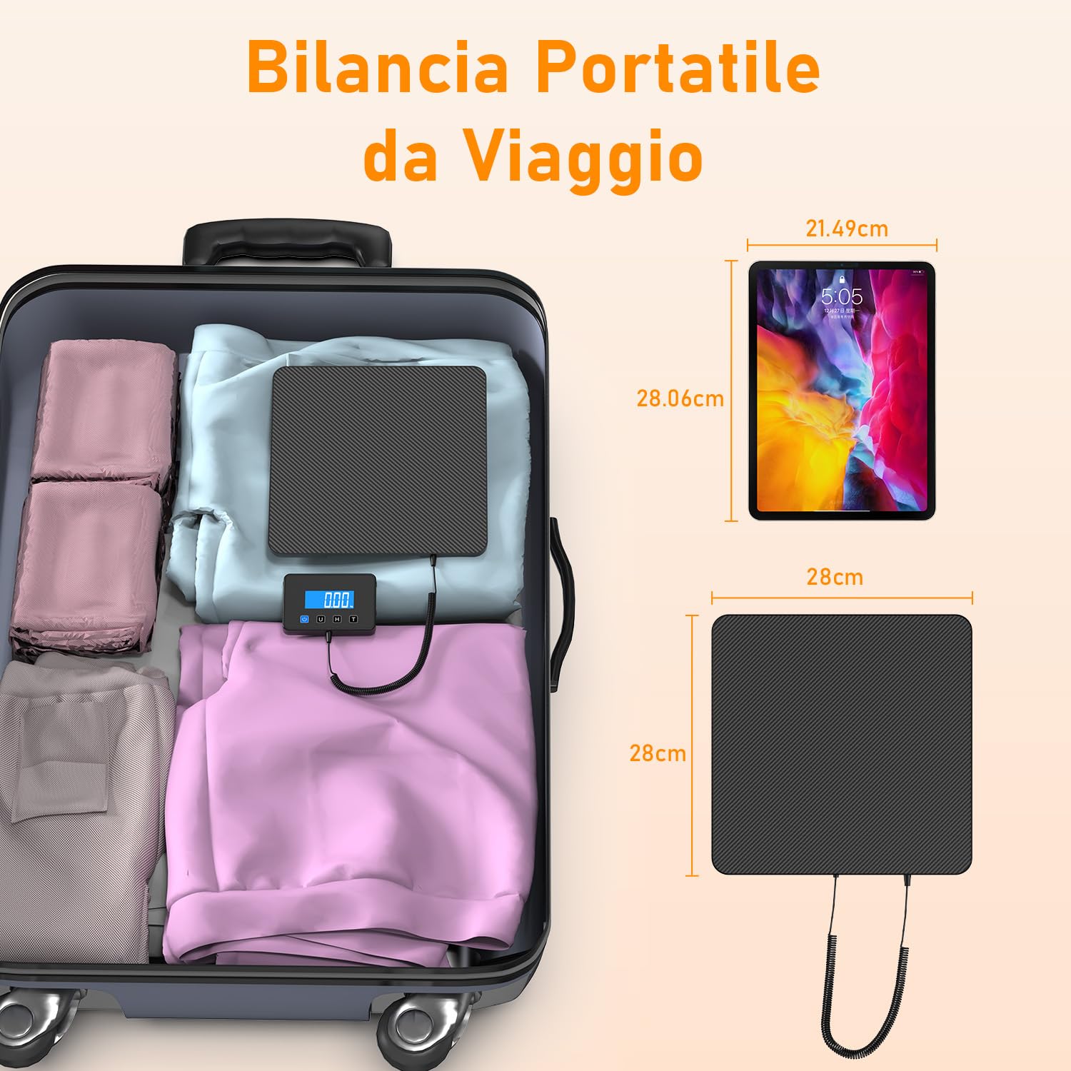 Detalle de Mefine Bilancia Pesa Pacchi Digitale 200 kg – Recensione e guida all'acquisto