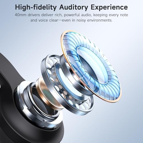 Detalle de AOC USB Headset with Microphone (Deep Black) — Clear calls, comfortable all-day use