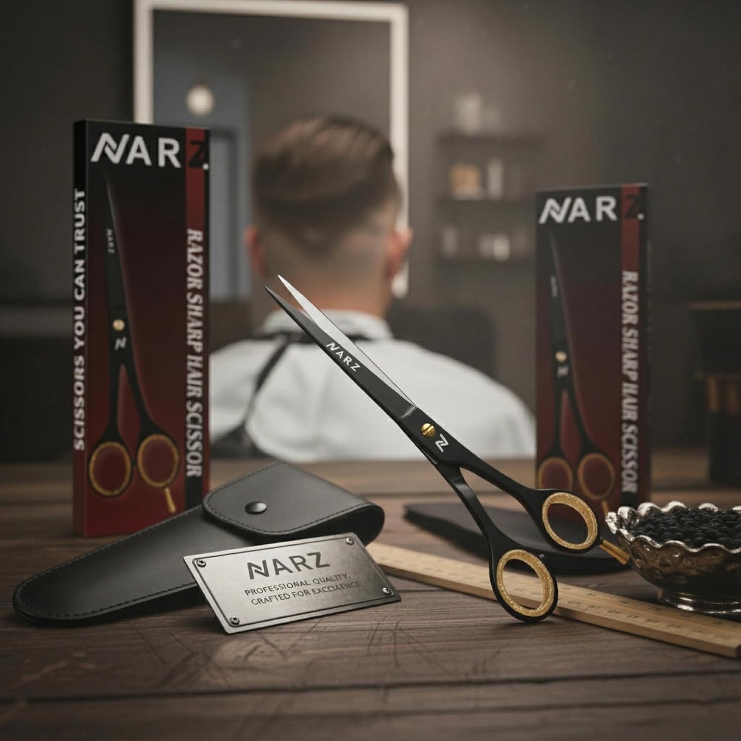 Thumbnail 6 de Foxian Hairdressing Professional 6" scissors ✂