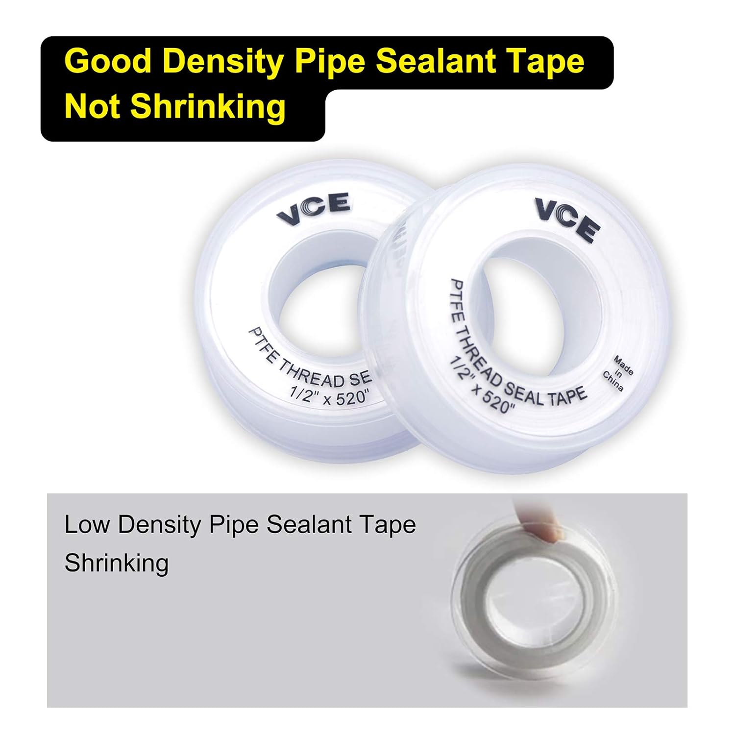Detalle 1 de VCE Teflon Idraulico PTFE 12 mm