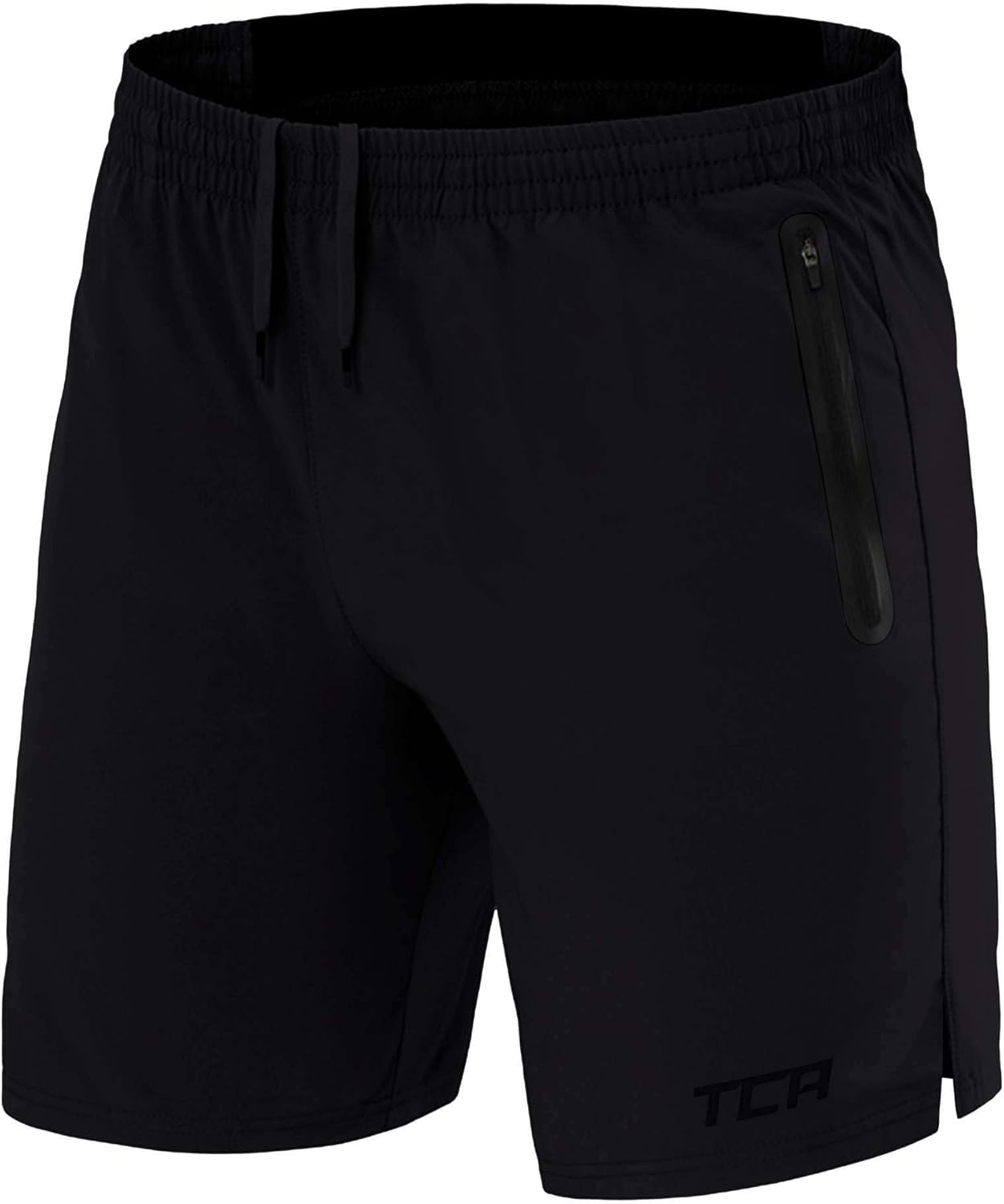 Thumbnail 6 de TCA Pantalones Cortos de Hombre Elite Tech con Bolsillos de Cremallera (Negro/Negro) - Talla M