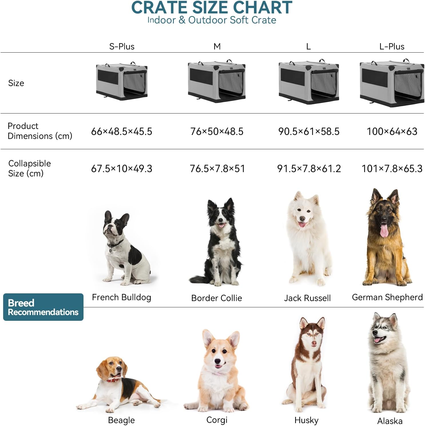 Detalle de Petsfit Soft Dog Travel Crate for Medium to Large Dogs up to 40 kg