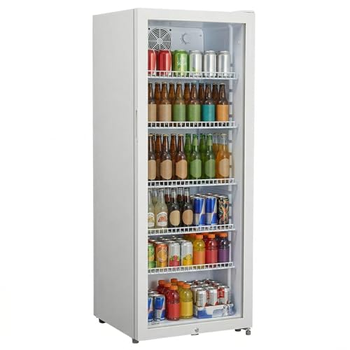 Detalle de METRO Professional Getränkekühlschrank GSC4240 – 237 L, 110 W, weiß