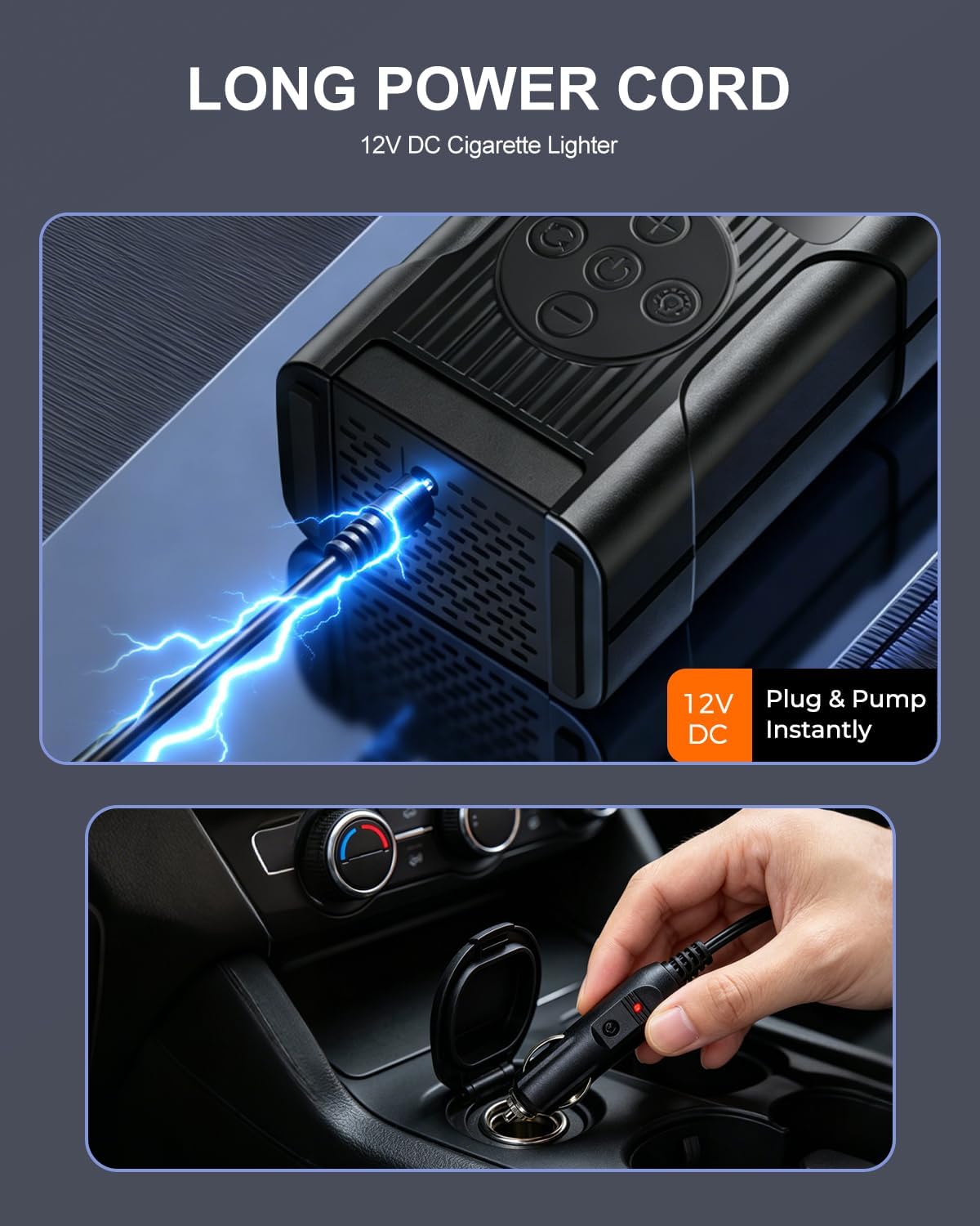 Thumbnail 4 de Hafuloky Portable Air Compressor 150 PSI