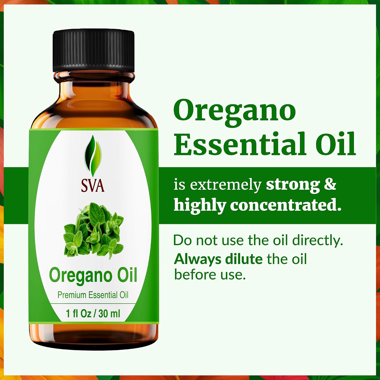Detalle 2 de SVA Oregano Essential Oil 1 Fl Oz