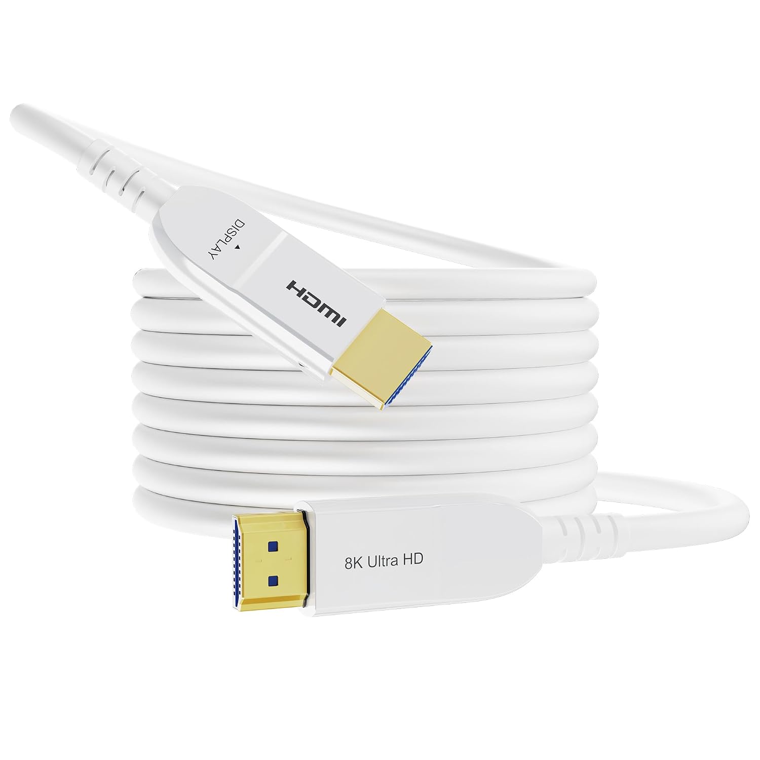 Detalle de Anehmeta 8K Glasfaser HDMI Kabel 15 Meter – HDMI 2.1 Kabel mit 48 Gbps, 8K/4K Unterstützung