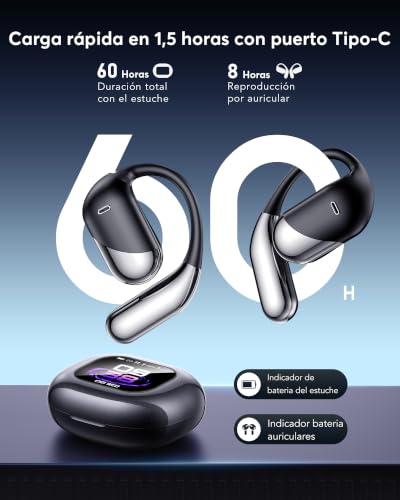 Thumbnail 6 de Xoruezls AI Auriculares Traductor en Tiempo Real con Pantalla LCD (198 idiomas)
