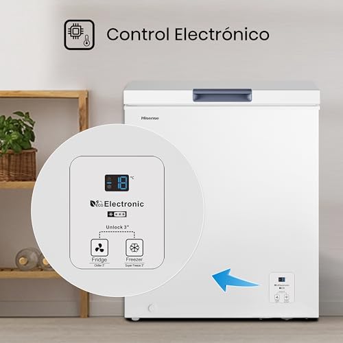 Thumbnail 4 de Hisense FT184D4AWYE 142 L congelador horizontal