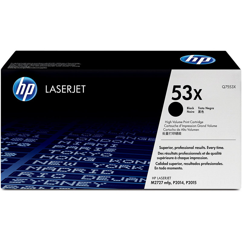 Detalle de HP 53X Tóner Original LaserJet Alta Capacidad Negro 🖨