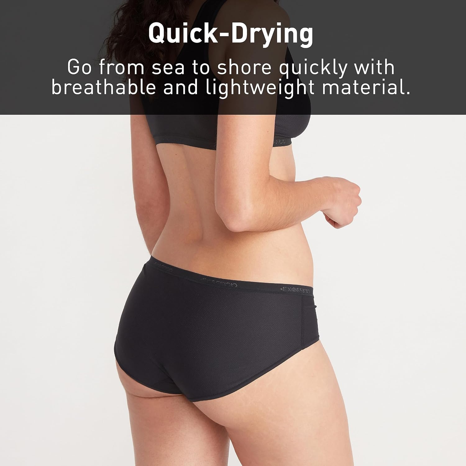 Detalle 2 de ExOfficio Women's Give-N-Go 2.0 Hipster: Breathable, Durable Travel Underwear