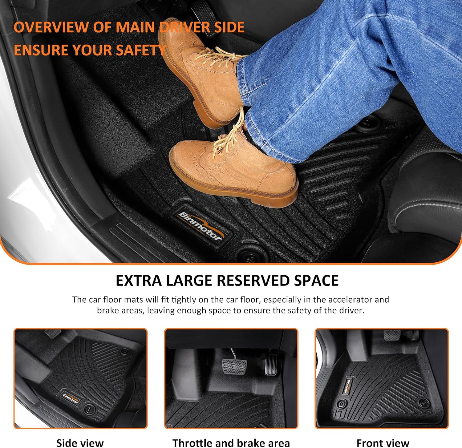 Detalle de Binmotor Kia Soul Floor Mats for 2014–2019