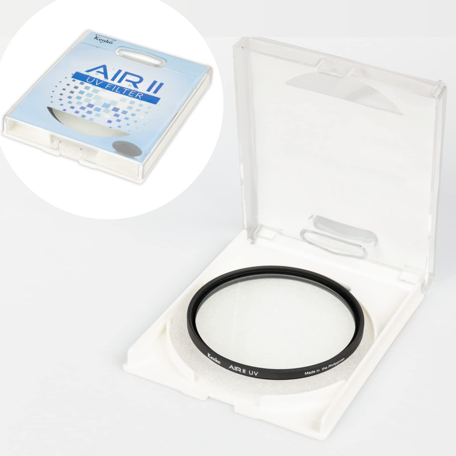 Detalle 2 de Kenko AIR II UV 77mm Objektivfilter – UV-Schutz und Kantenschutz für Outdoor-Aufnahmen