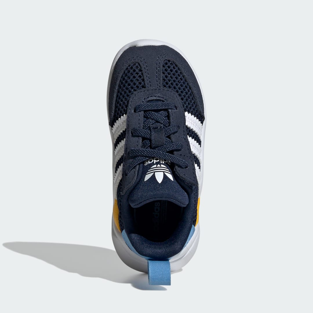 Detalle 2 de Adifom 70s Comfort Closure Elastic Laces (Bebé) de Adidas - Zapatilla azul