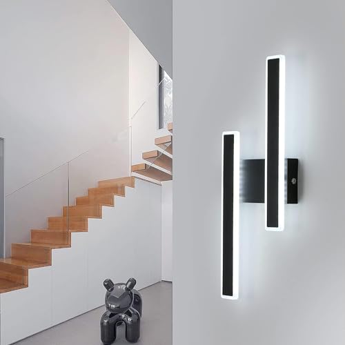 Thumbnail 6 de Aplique Pared Interior LED Comely 32W regulable (3000K/4500K/6000K) – Negro