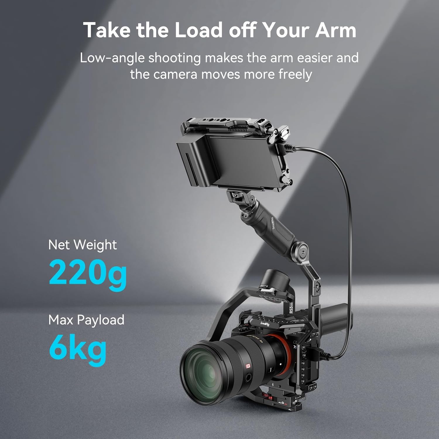 Thumbnail 5 de SMALLRIG 4197B Sling Handle 220 g 🎥