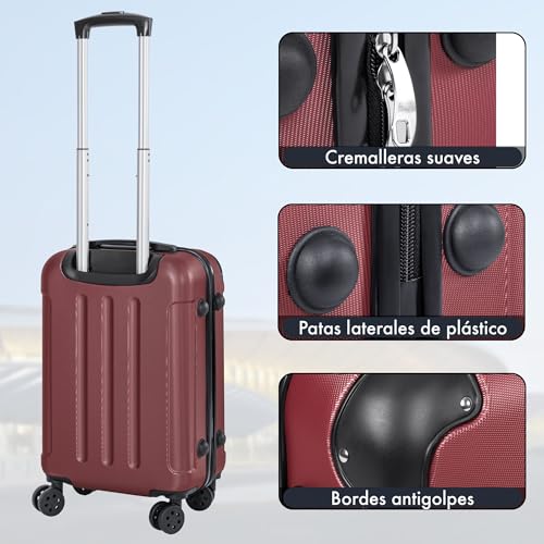 Thumbnail 4 de T-LOVENDO.ES Maleta de cabina rígida 55 cm 📦