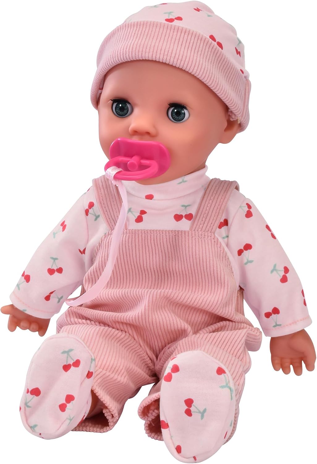 Detalle de SIMBA Laura Little Babbler pop met 25 babygeluiden en slaapogen, 30 cm