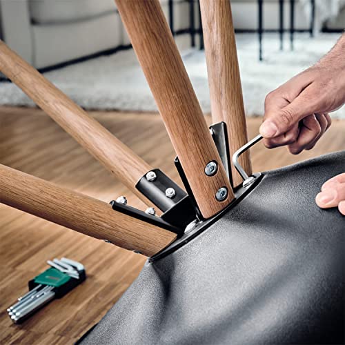 Detalle 2 de Bosch Juego de llaves hexagonales 9 piezas 🛠