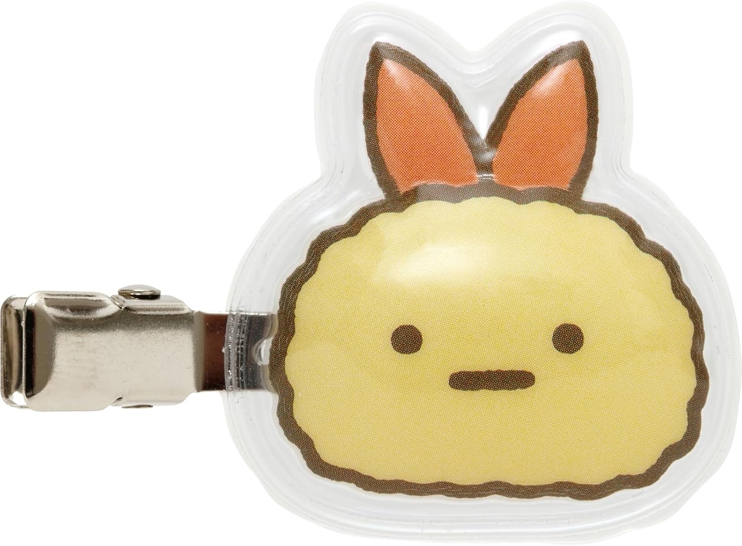 Detalle 2 de サンエックス すみっコぐらし FE44907 えびふらいのしっぽ 前髪クリップ PVC・エポキシ樹脂製