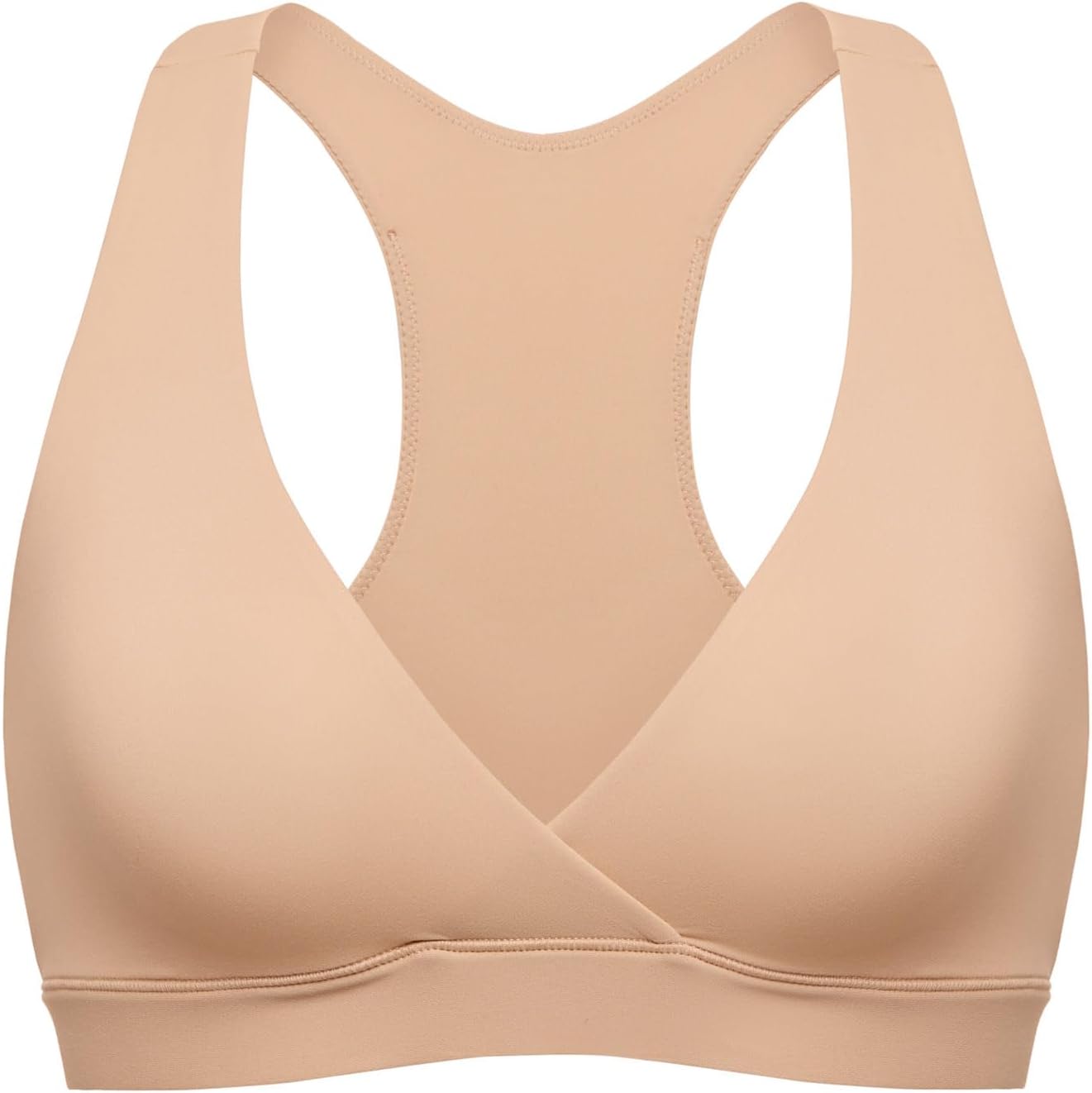 Detalle de MOMANDA Still-BH ohne Bügel Soft Racerback – bequemer Schwangerschafts-BH, nahtlos