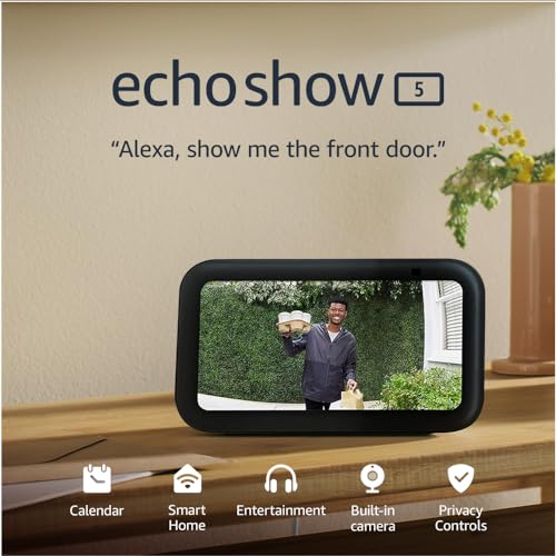 Thumbnail 7 de Echo Show 5 (Newest gen) Charcoal – Smart display with Alexa, clock and clearer sound