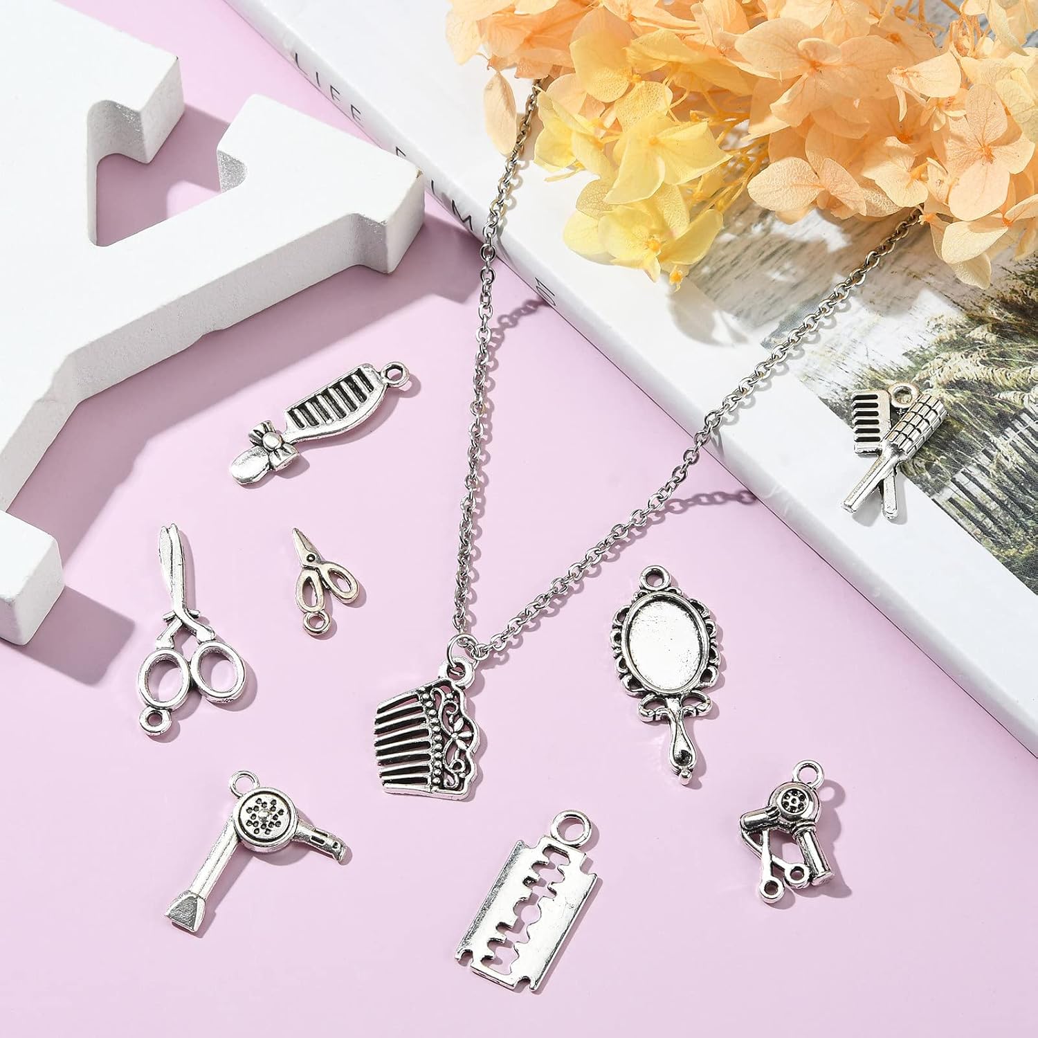 Thumbnail 4 de LiQunSweet Hair Charms, 100 Pieces