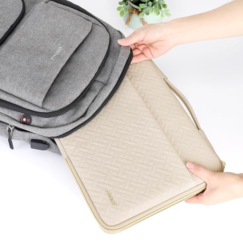 Detalle de DOMISO 15.6 inch Laptop Case Sleeve: All‑Round Protection for MacBook Pro 16 and More