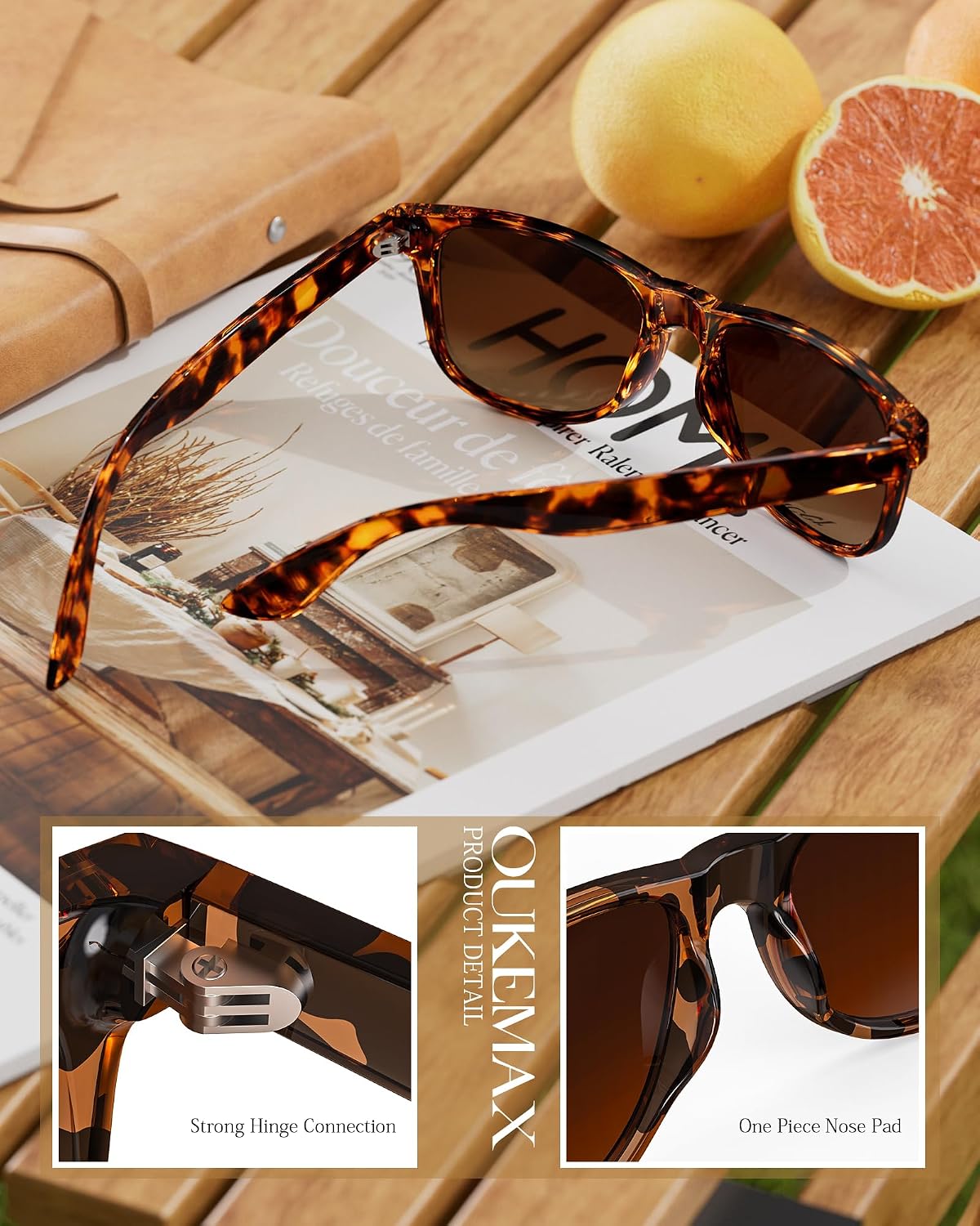Thumbnail 4 de OUKEMAX Polarized Sunglasses with UV400 Protection, Unisex Adult