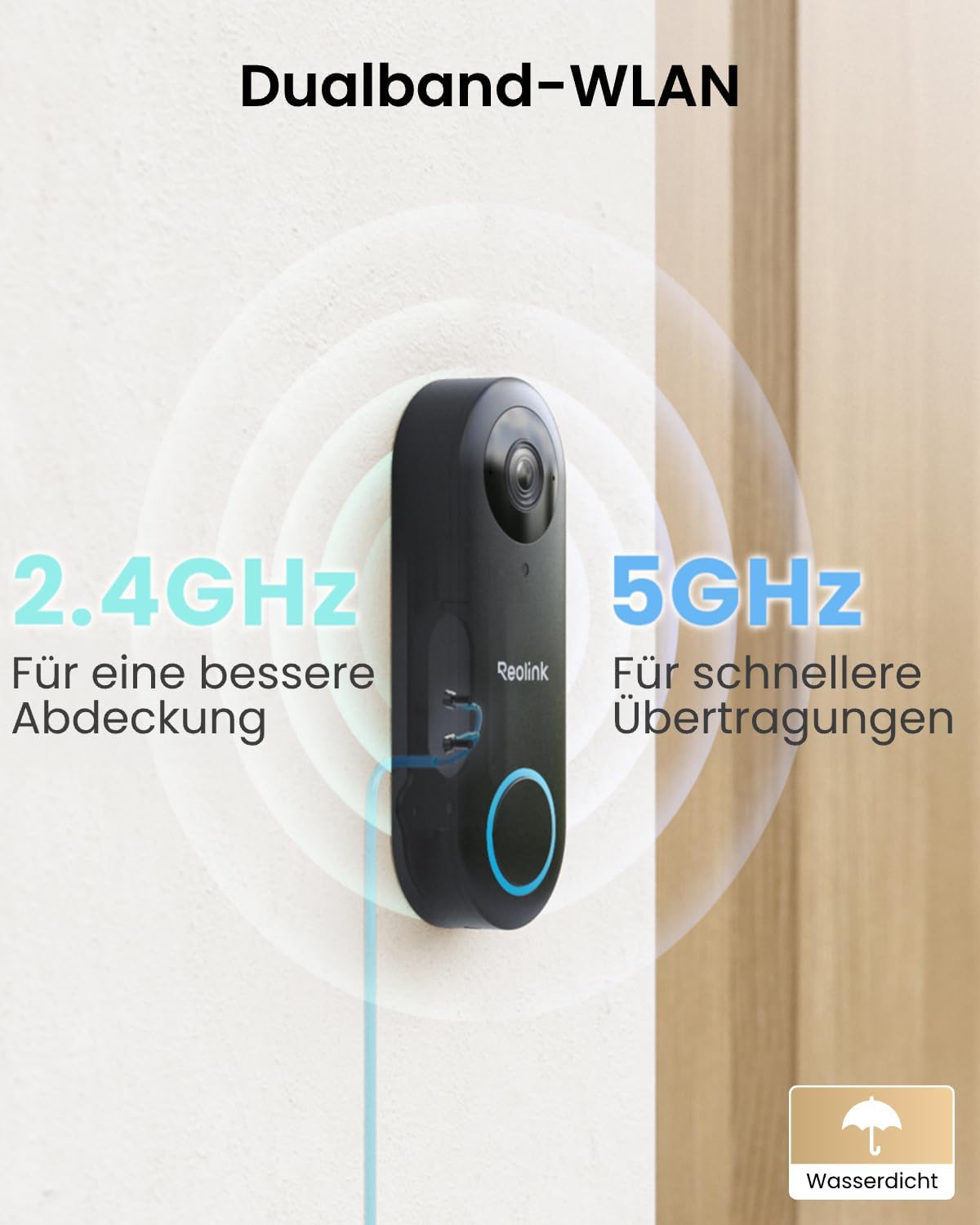 Thumbnail 4 de Reolink Video-Türklingel mit Chime 5MP