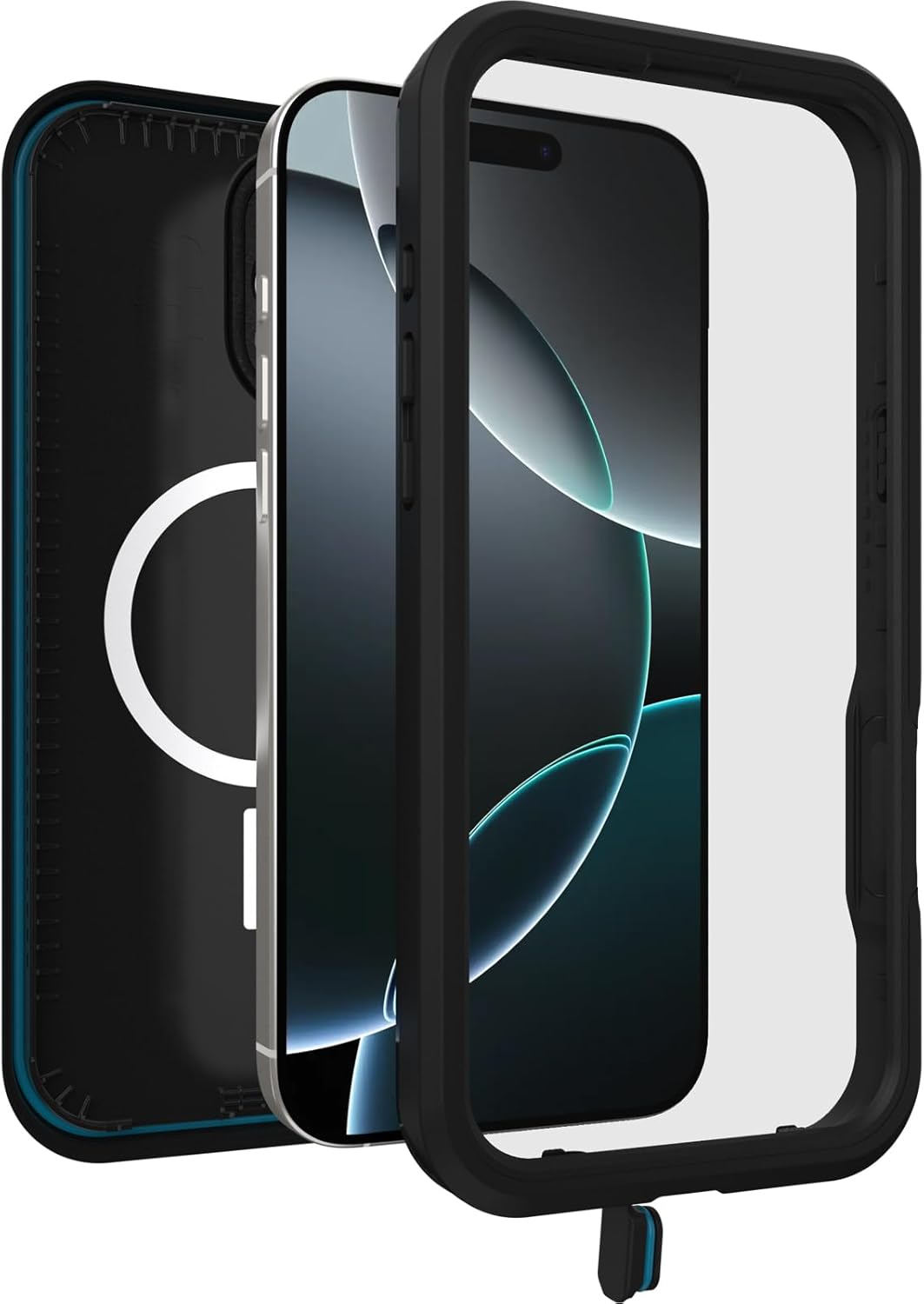 Thumbnail 2 de OtterBox FRĒ Series Waterproof Case for iPhone 16 Pro Max — Designed by LifeProof, Black
