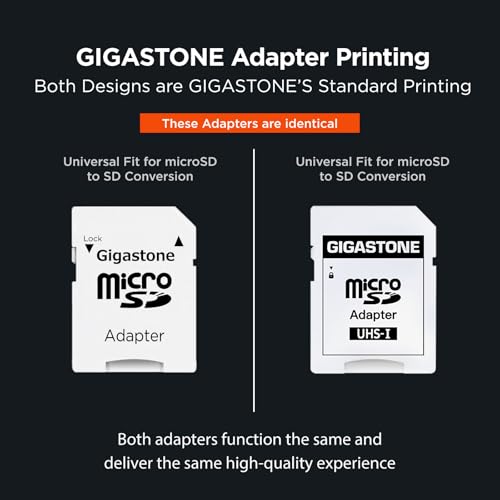 Thumbnail 2 de Gigastone 128GB Micro SD Card (5-Year Data Recovery) — 4K Video, U3 A2 V30, for GoPro, Drone, Nintendo Switch, and More