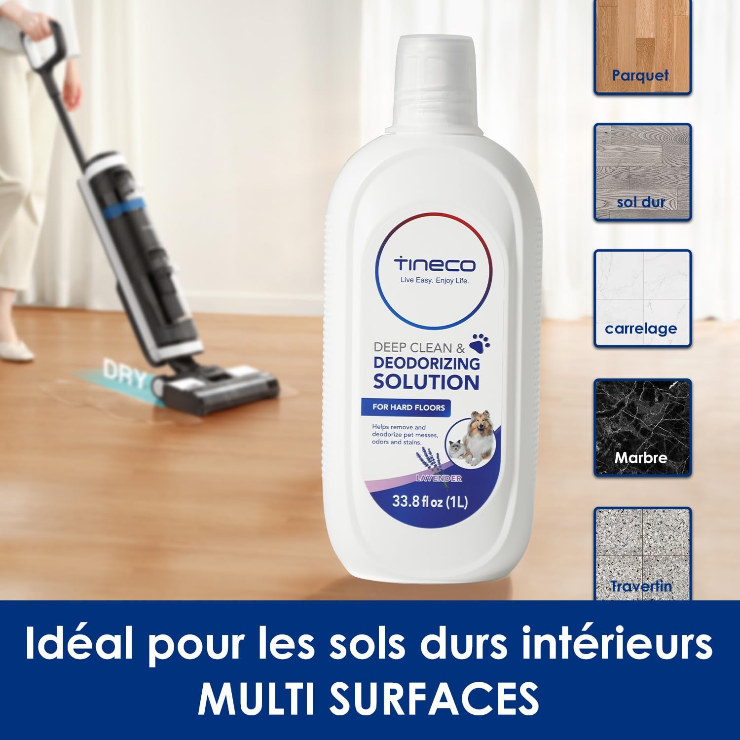 Detalle 2 de Tineco Bodenreinigungslösung 1 L