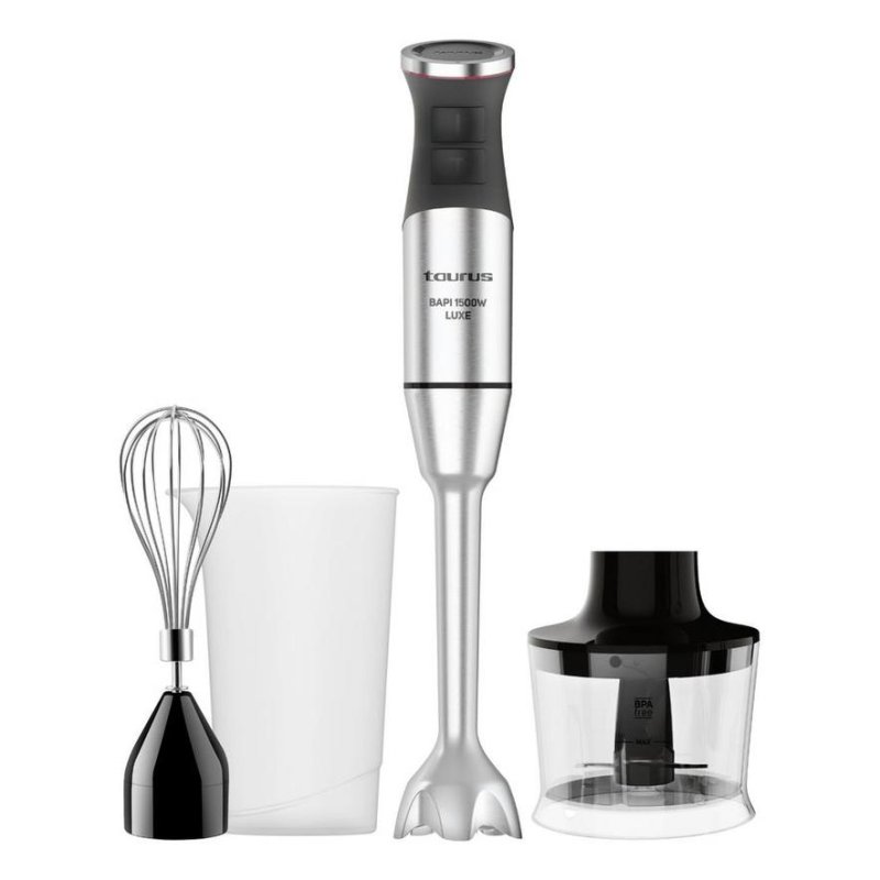 Detalle de Licuadora Taurus Bapi 1500 Luxe Set: potencia profesional en tu cocina