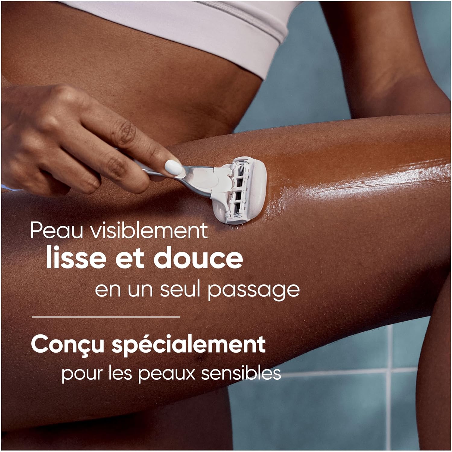 Thumbnail 1 de Gillette Venus Pro ComfortGlide Sensitive Rasoir Femmes 5 Lames