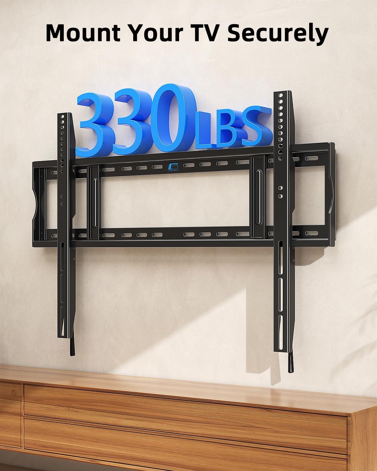 Detalle 2 de HOME VISION HV8901 TV wall mount, heavy duty