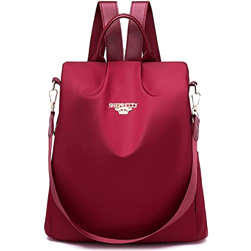 Detalle de shepretty Mochila antirrobo impermeable para mujer 8888J