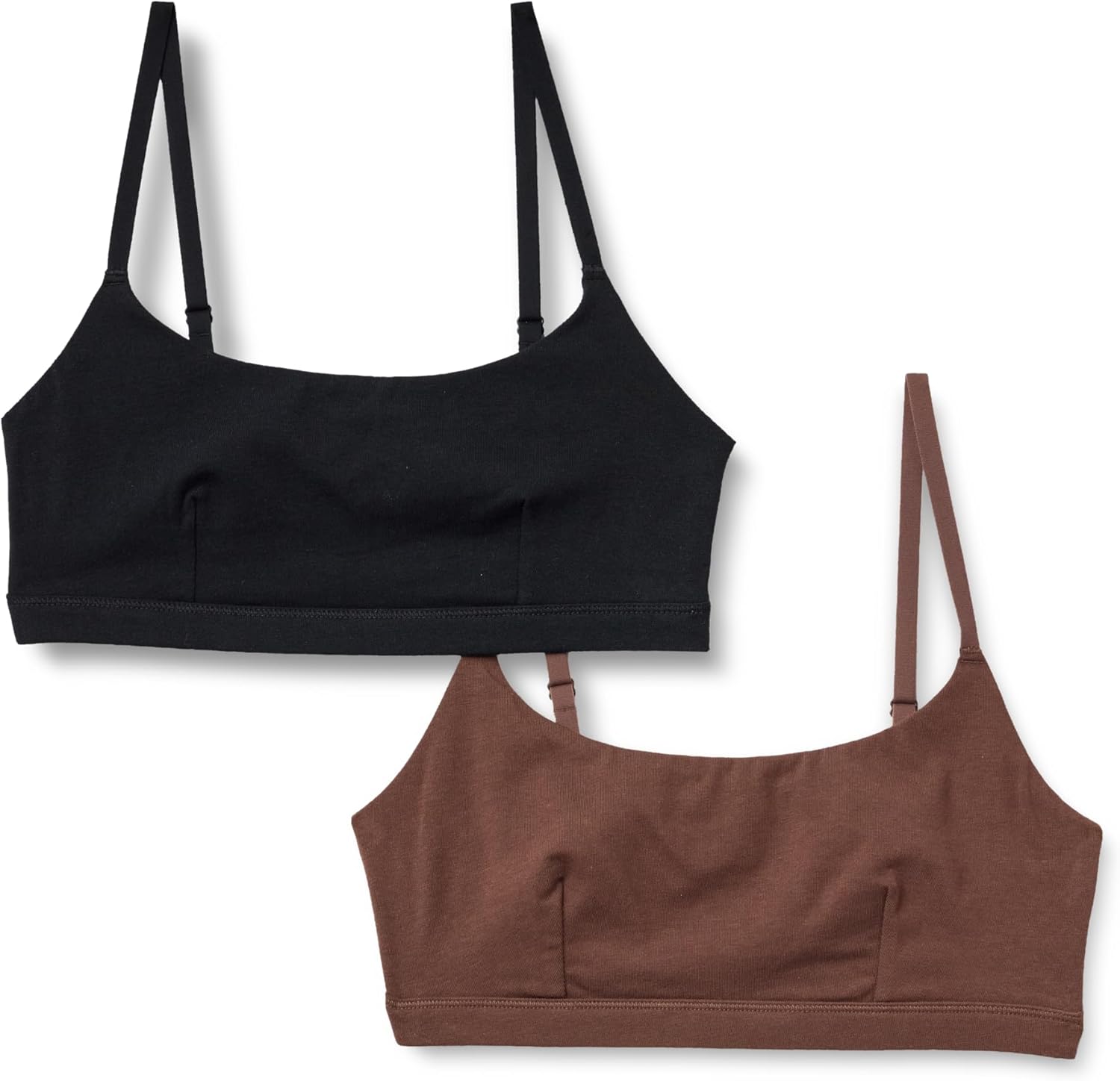 Thumbnail 6 de Amazon Essentials Women’s Cotton Jersey Pull-On Scoop Bralette