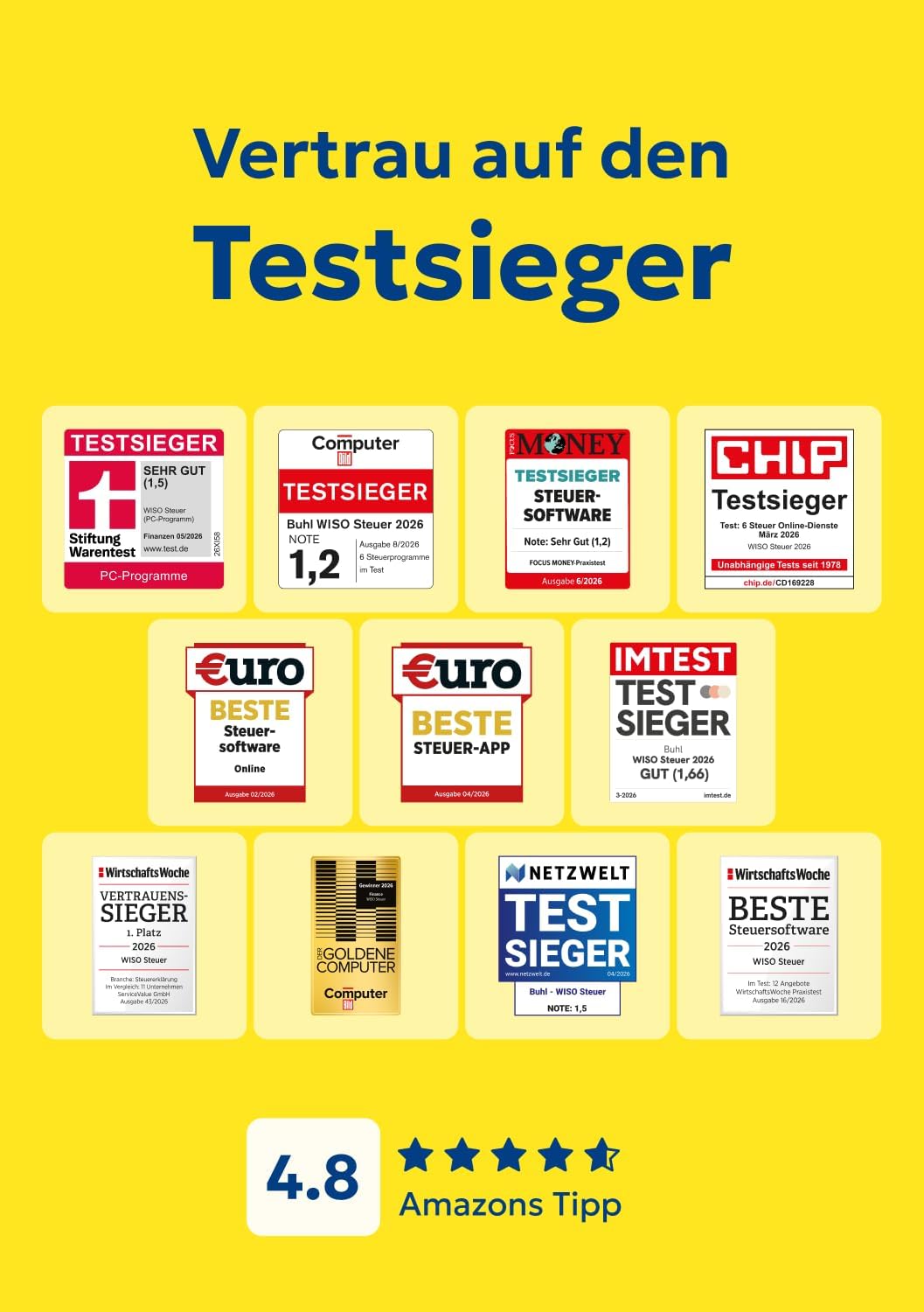 Detalle de WISO Steuer 2026 für 2025 ⚙