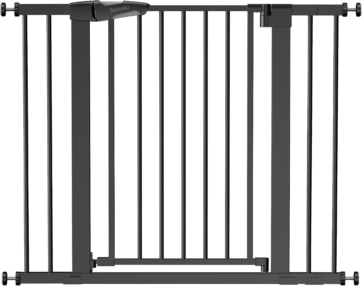 Detalle de Babelio PressGuard CB-M-101 Baby Gate, 30-Inch, Triple-Lock, Auto-Close