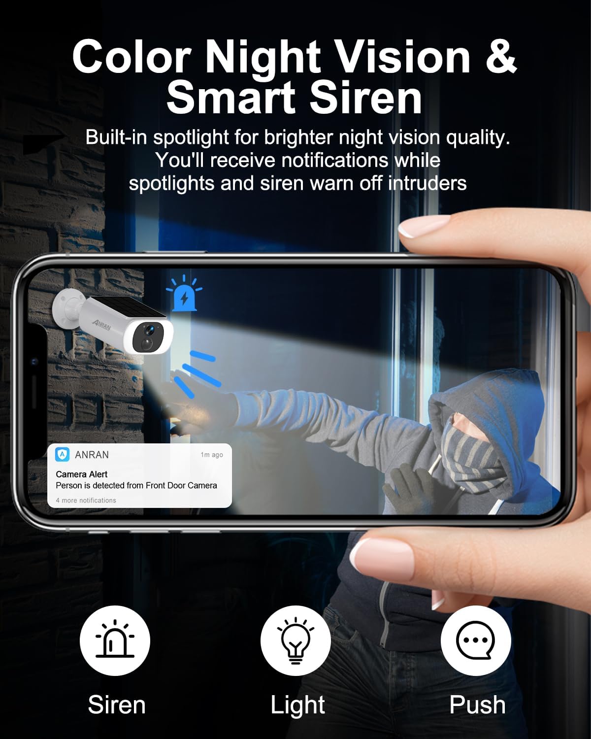 Thumbnail 3 de ANRAN C3 2K solar battery security camera