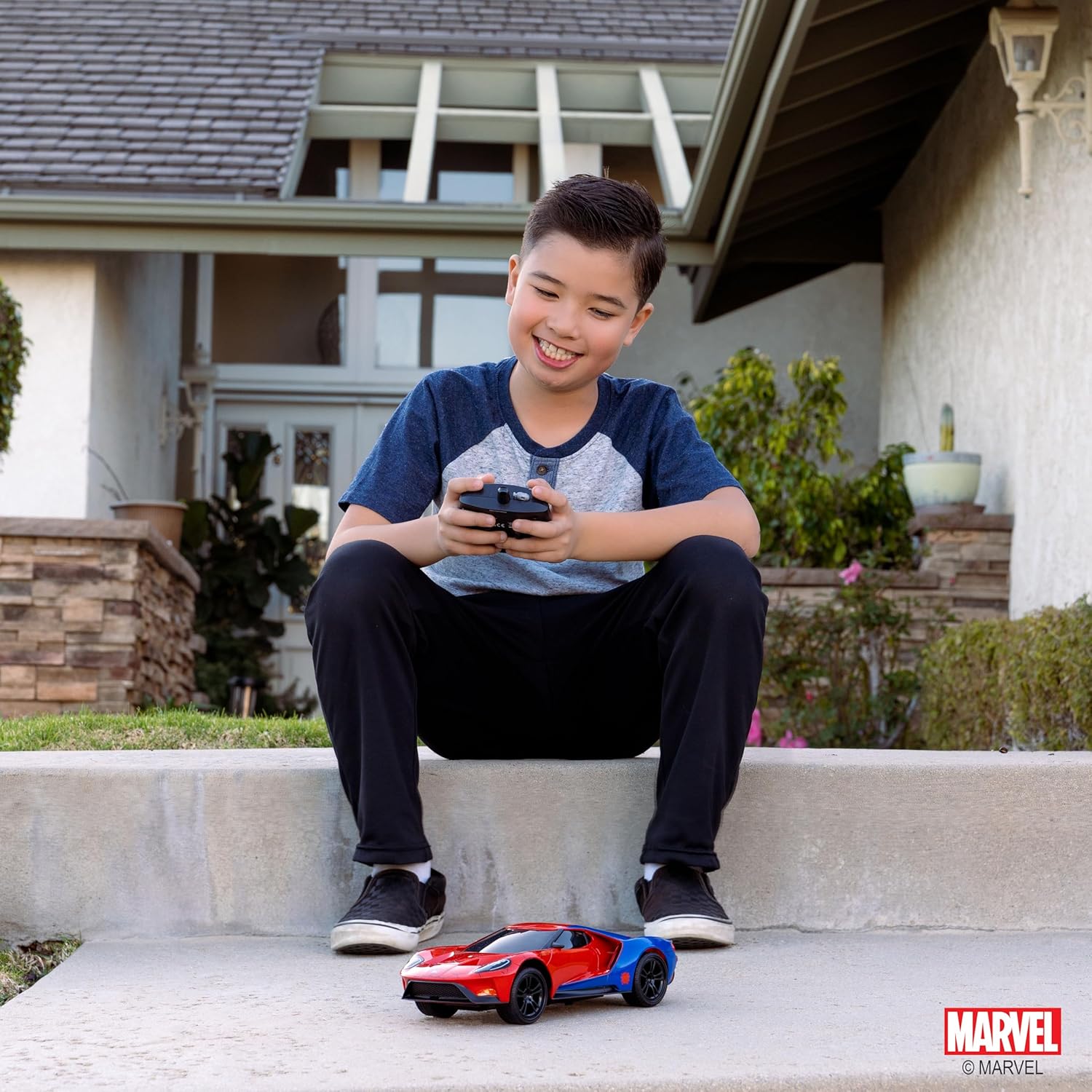 Thumbnail 6 de Jada Marvel RC Spider-Man 2017 Ford GT 1:16 (253226002) telecomando a 2,4 GHz