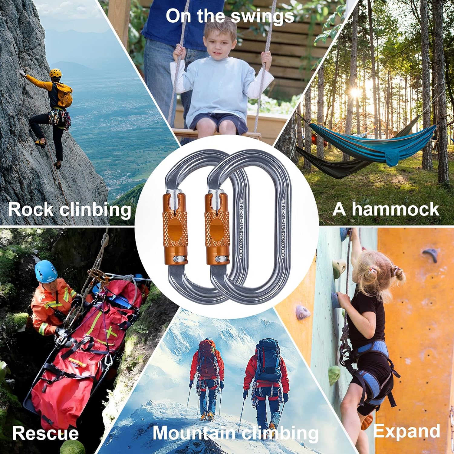 Thumbnail 4 de Mosquetón de Bloqueo para Escalada