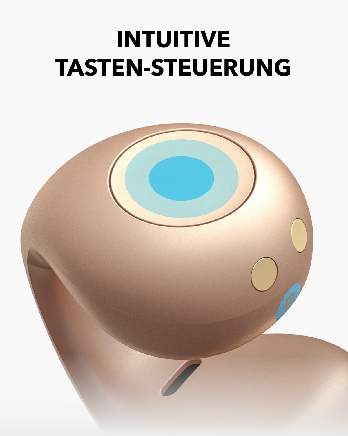 Detalle de soundcore C40i von Anker – Open-Ear Earbuds mit Clip-On Design