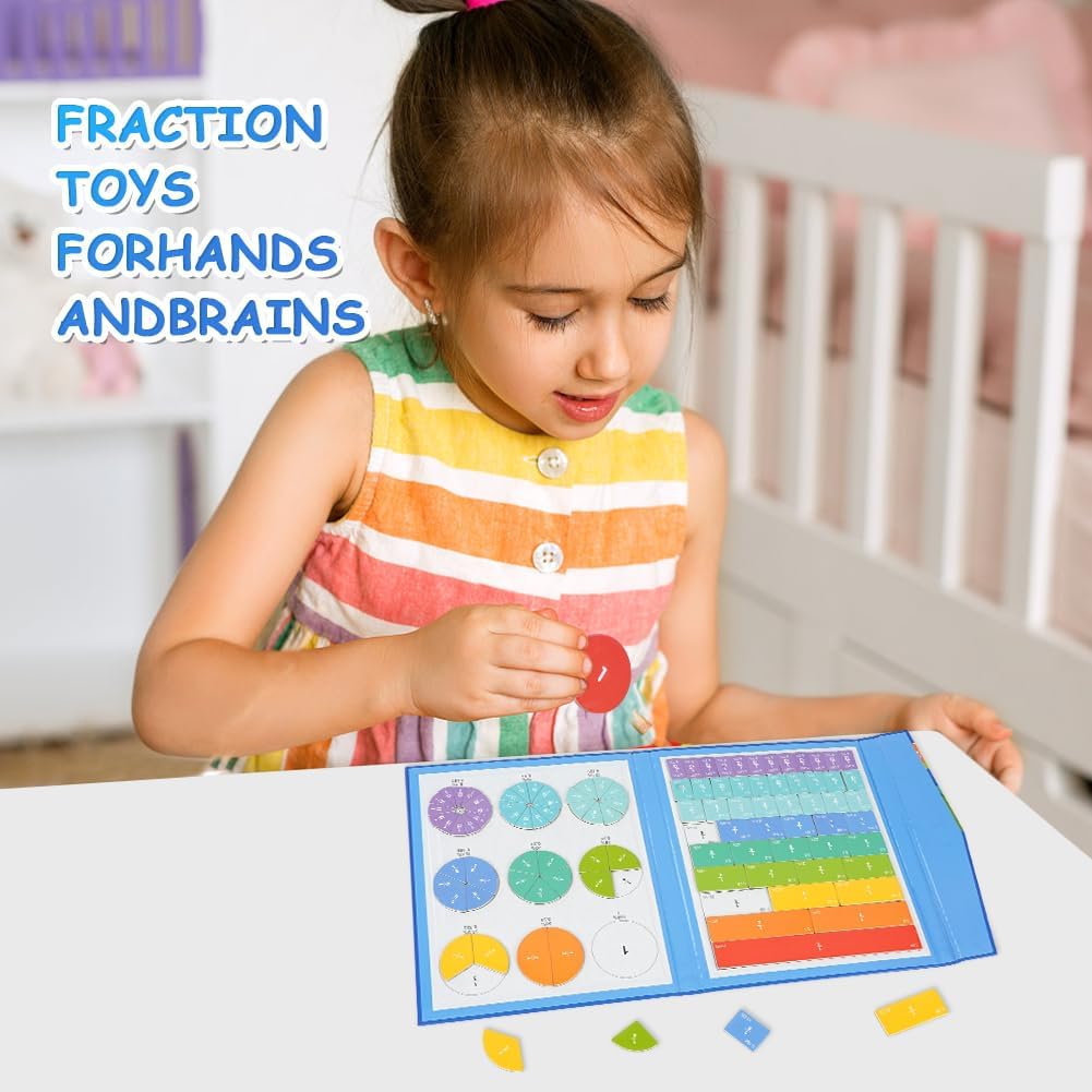 Thumbnail 6 de OFFCUP Puzzle fractions magnétiques éducatif