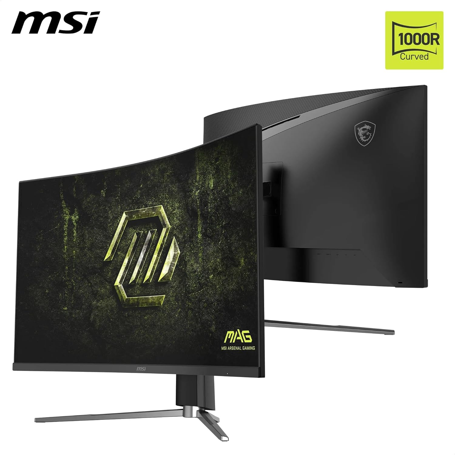Thumbnail 1 de MSI MAG 325CQPF E18 32-Inch WQHD 1000R Gaming Monitor