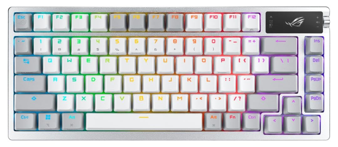Detalle de ASUS ROG Azoth 75% TKL mechanical keyboard ⌨