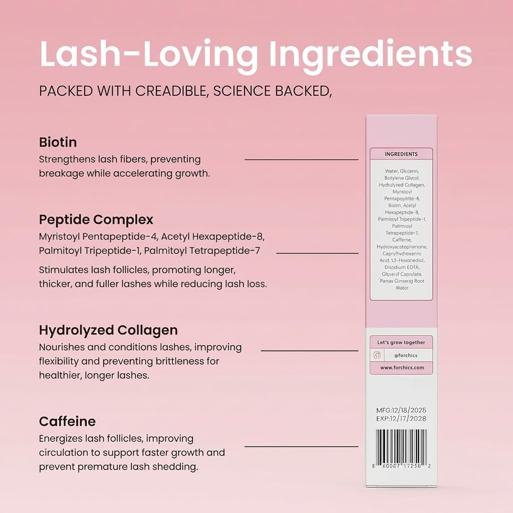 Thumbnail 6 de ForChics Lash Growth Serum 2 Weeks